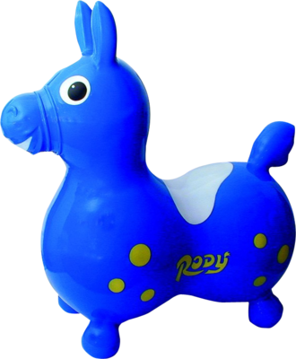 RODY Sprungpferd blau