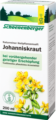 JOHANNISKRAUT SAFT Schoenenberger