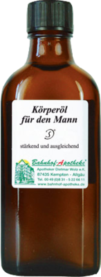 KÖRPERÖL für den Mann