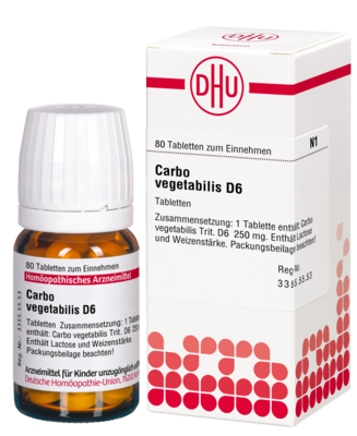 CARBO VEGETABILIS D 6 Tabletten