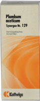 SYNERGON KOMPLEX 129 Plumbum aceticum Tropfen