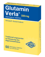 GLUTAMIN VERLA überzogene Tabletten