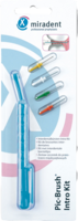 MIRADENT Interd.Pic-Brush Intro Kit 1H+4B.tra.blau