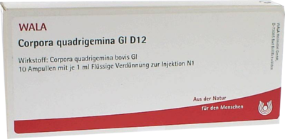 CORPORA quadrigemina GL D 12 Ampullen