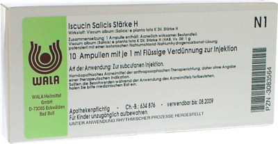 ISCUCIN salicis Stärke H Ampullen