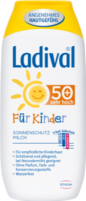 LADIVAL Kinder Sonnenmilch LSF 50+