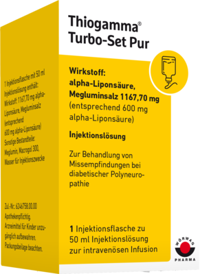 THIOGAMMA Turbo Set Pur Injektionsflaschen