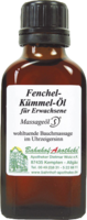 FENCHEL KÜMMEL Öl f.Erwachsene Massageöl