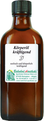 KÖRPERÖL kräftigend