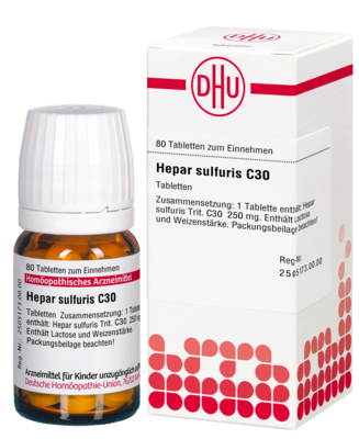 HEPAR SULFURIS C 30 Tabletten