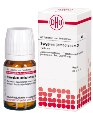 SYZYGIUM JAMBOLANUM D 6 Tabletten