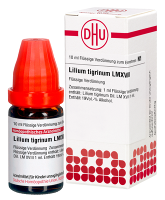 LILIUM TIGRINUM LM XVIII Dilution