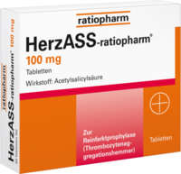 HERZASS-ratiopharm 100 mg Tabletten