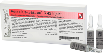 AESCULUS-GASTREU R42 Injekt Ampullen