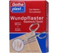 GOTHAPLAST Wundpfl.elast.6 cmx0,5 m geschnitten