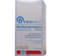 MULLKOMPRESSEN ES 10x20 cm steril 8fach