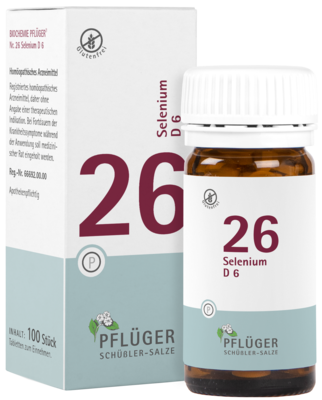 BIOCHEMIE Pflüger 26 Selenium D 6 Tabletten