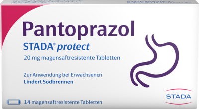 PANTOPRAZOL STADA protect 20 mg magensaftres.Tabl.