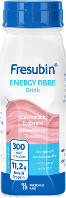 FRESUBIN ENERGY Fibre DRINK Erdbeere Trinkflasche