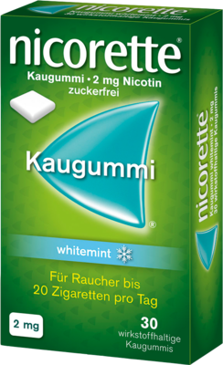 NICORETTE Kaugummi 2 mg whitemint