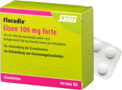 FLORADIX Eisen 100 mg forte Filmtabletten