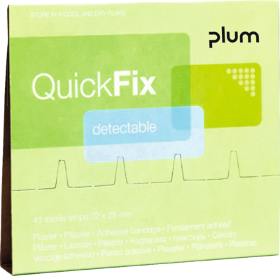 QUICKFIX Nachfüllpack.detectable Pflaster