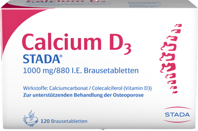 CALCIUM D3 STADA 1000 mg/880 I.E. Brausetabletten