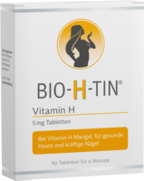 BIO-H-TIN Vitamin H 5 mg für 1 Monat Tabletten