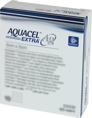 AQUACEL Ag Extra 5x5 cm Kompressen