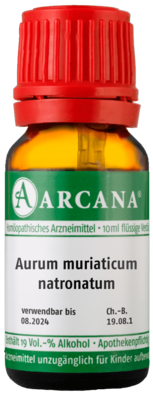 AURUM MURIATICUM NATRONATUM LM 1 Dilution