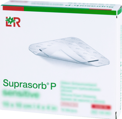 SUPRASORB P sensitive PU-Schaumv.bor.lite 10x10cm